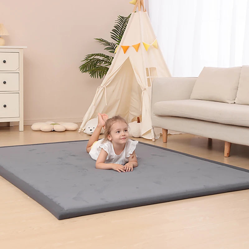 Huloo Sleep Memory Foam Playpen Carpet with Non Slip Backing