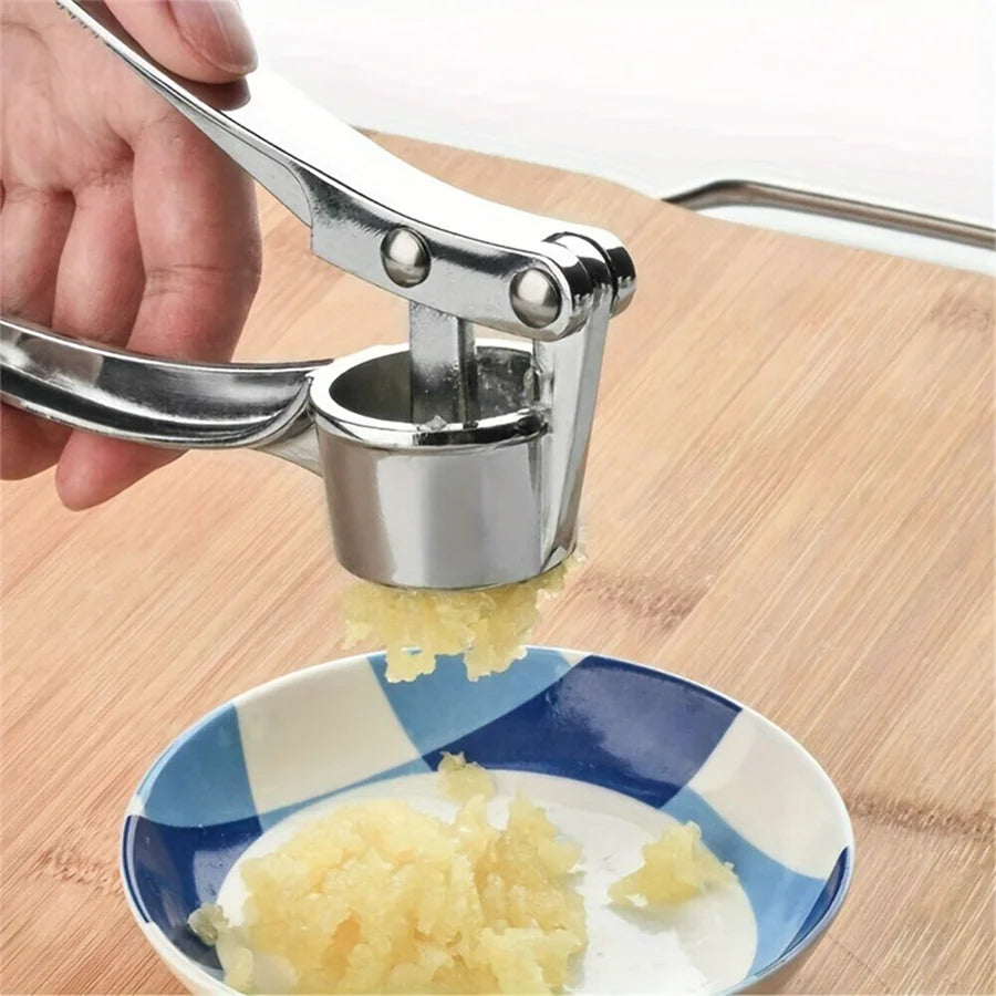 Commercial Heavy Duty Garlic Press and Multi Tool for Restaurant