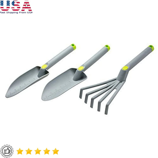 XMSJ Gardening Tool Set Trowel Transplanter Cultivator