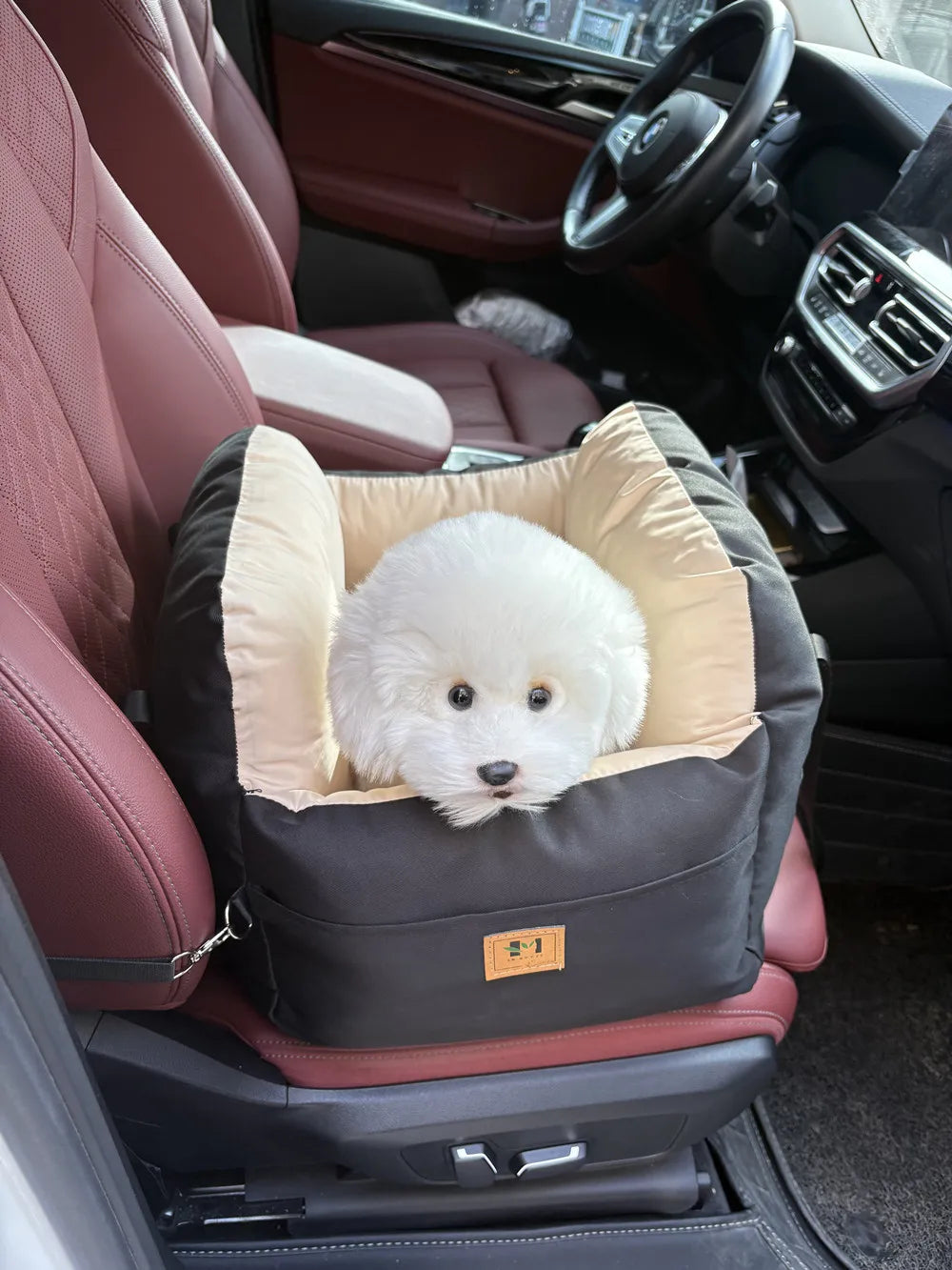 Four Season Dog Car Seat With Safety Belt Universal Pet Cushion