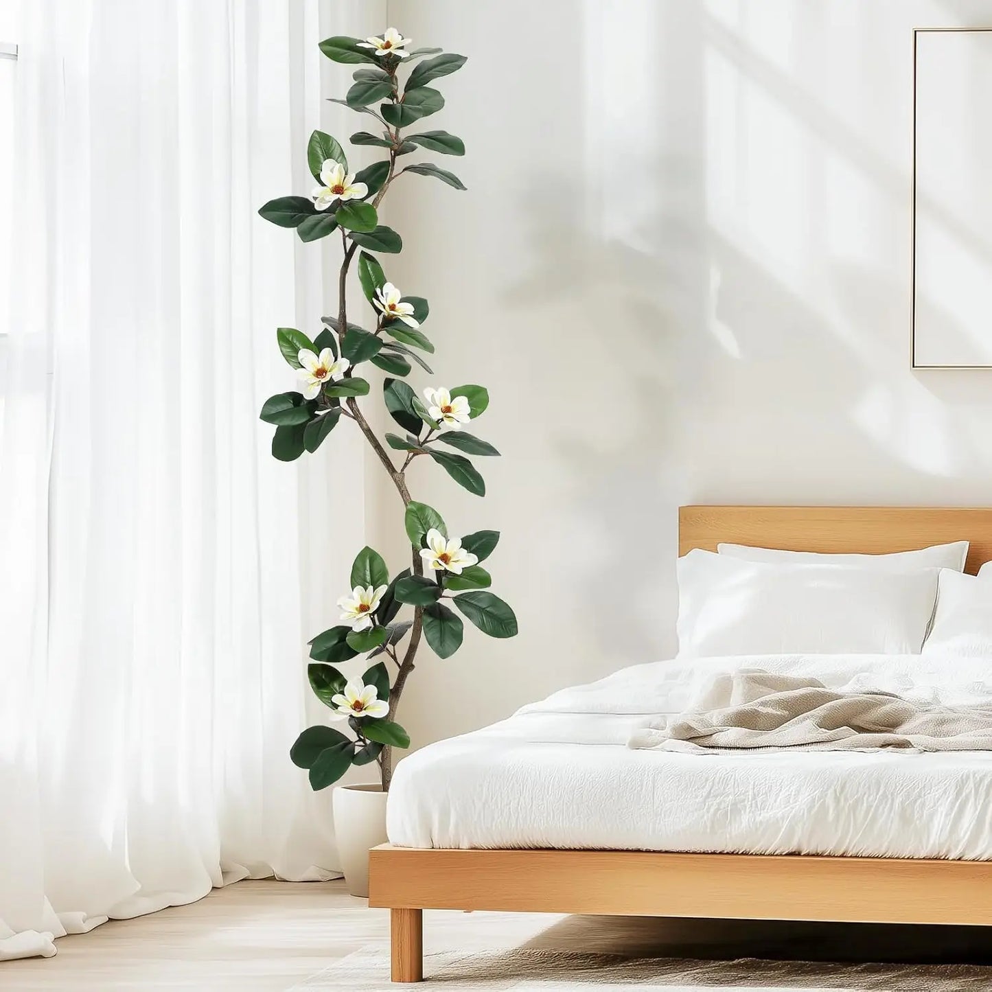 CN Guangdong Artificial Magnolia Tree Floor Plant Planter