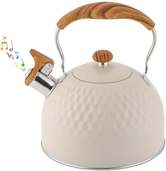 Stainless Steel Tea Kettle Whistling Teapot For Stovetop