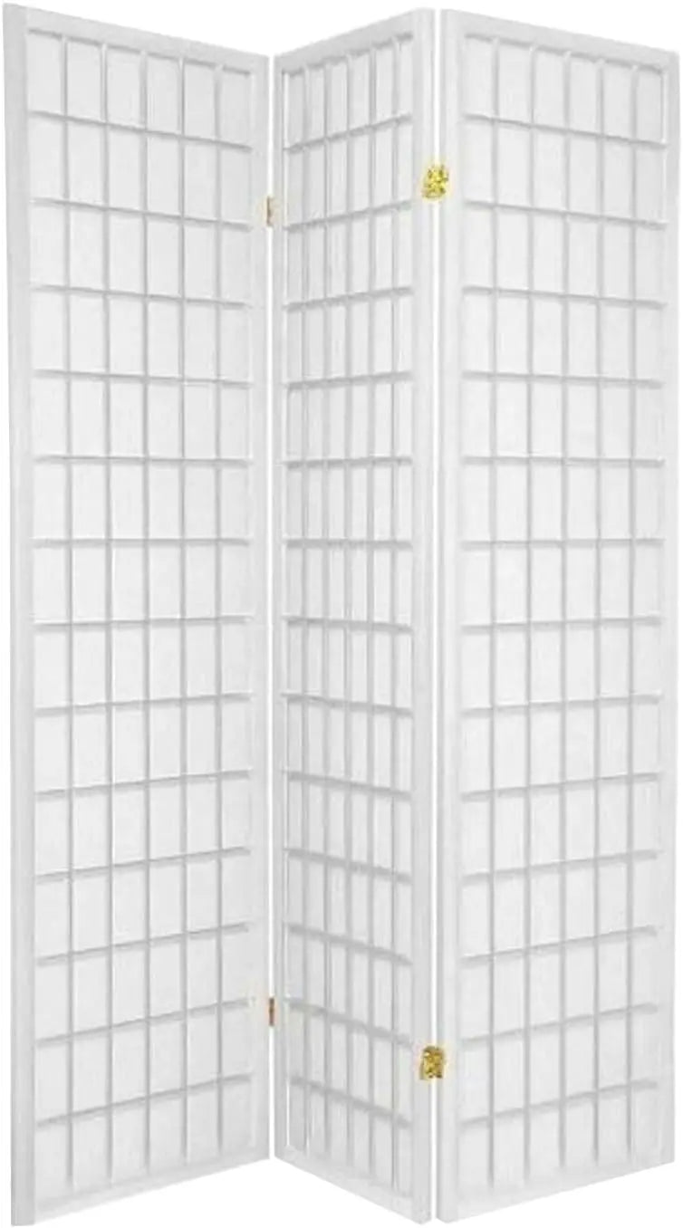 ZHUOTING Japanese Style Room Screen Divider Panel Foldable