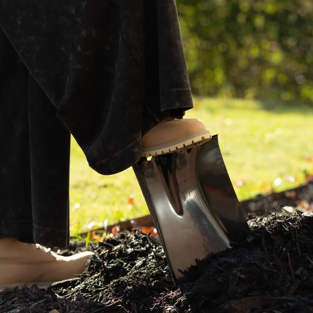 Square Head Aluminum Garden Shovel For Digging And Scooping