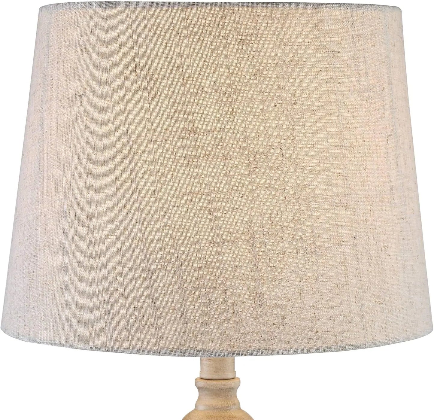 Table Lamps Set Of 2 With Linen Tapered Drum Shades
