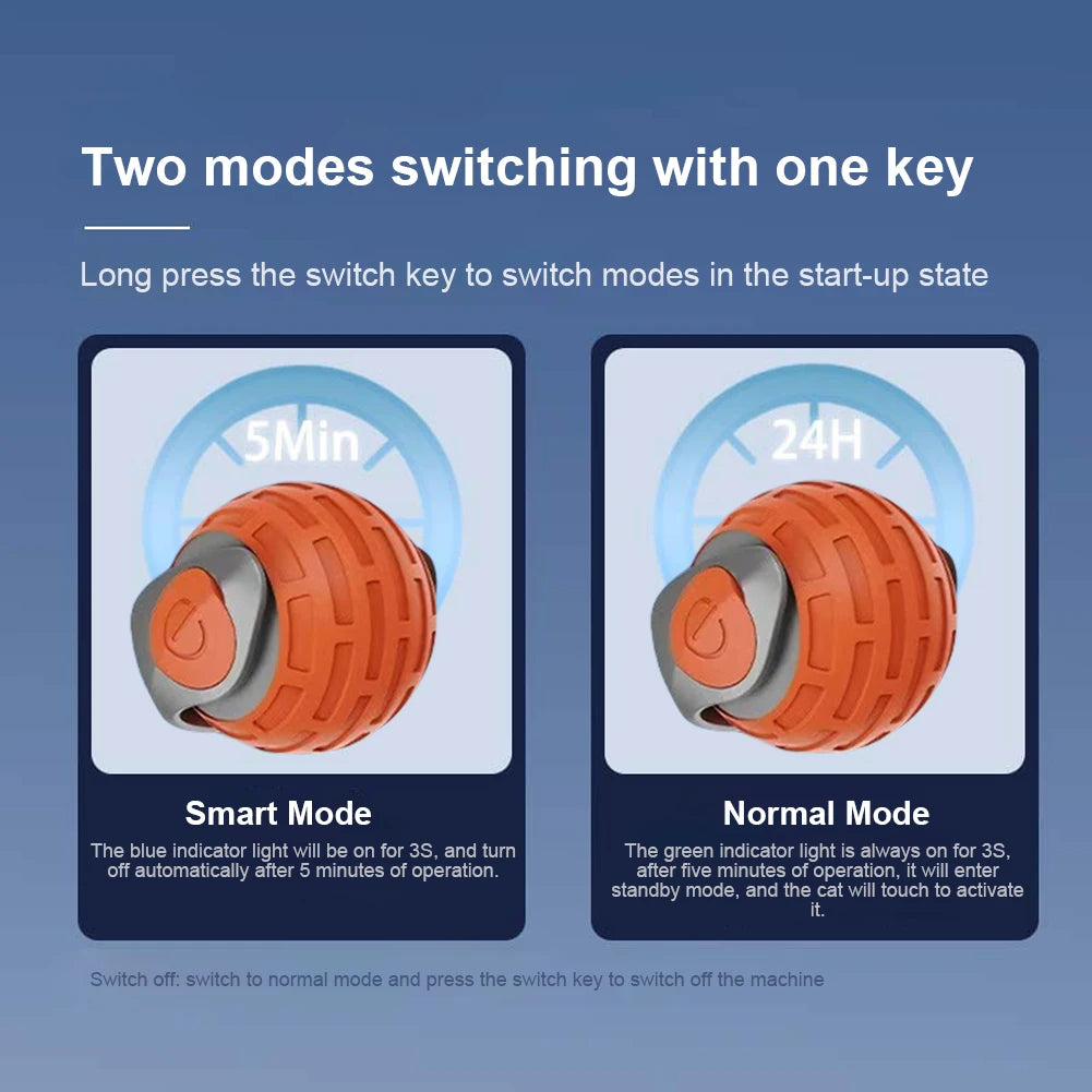 Shunmaii Cat Interactive Ball Toy Rechargeable Teaser Imitation Mouse