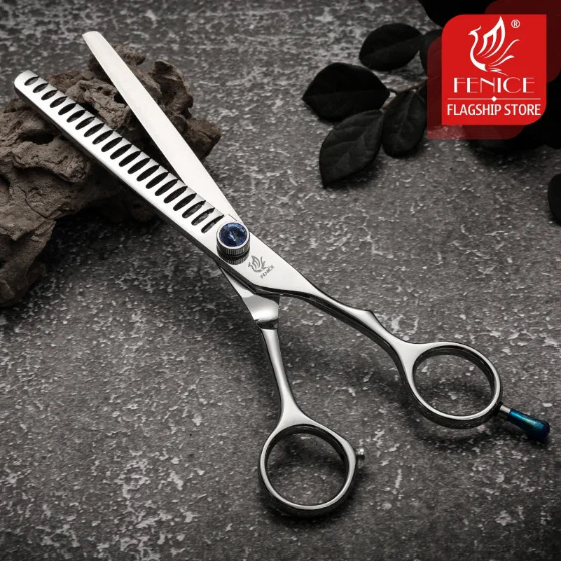 Fenice Professional Pet Grooming Scissors Thinning For Dogs