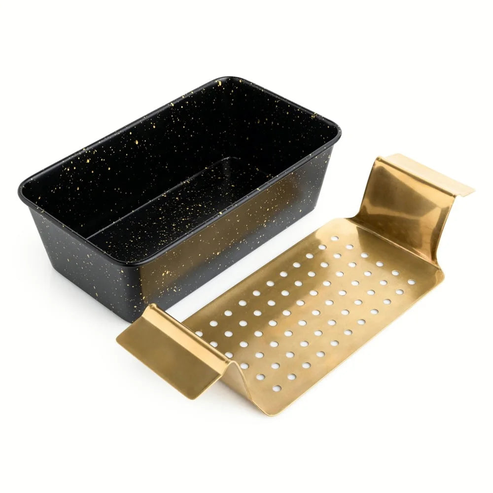 Nonstick Loaf Pan With Stainless Steel Trivet Oven Safe Bakeware
