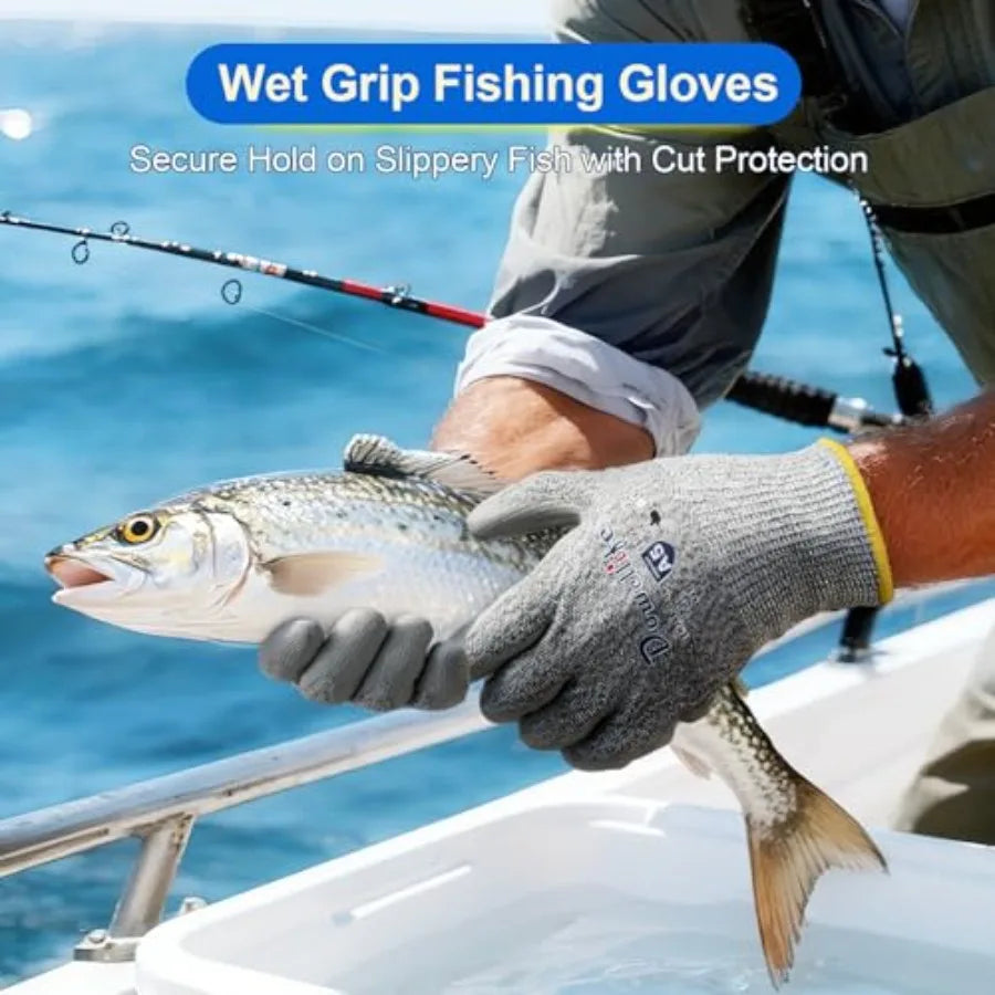 Cut Resistant Work Gloves EN 388 Level 4 PU Coated