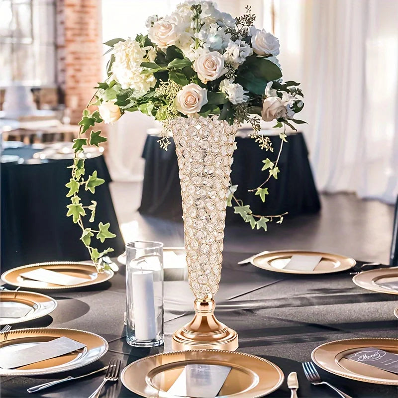 Modern Decorative Vases Set Of 2 For Centerpiece Home Decor