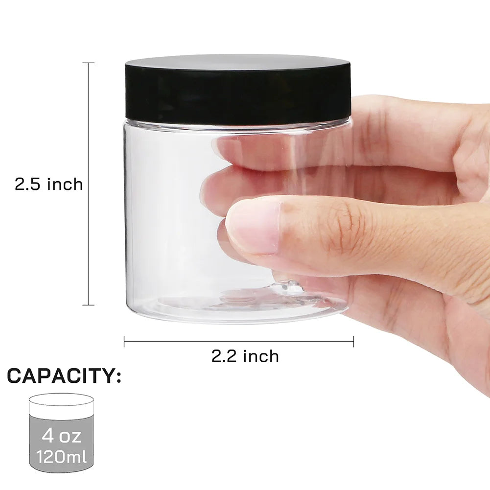 Transparent Sealed Storage Jars For Kitchen Food Grains