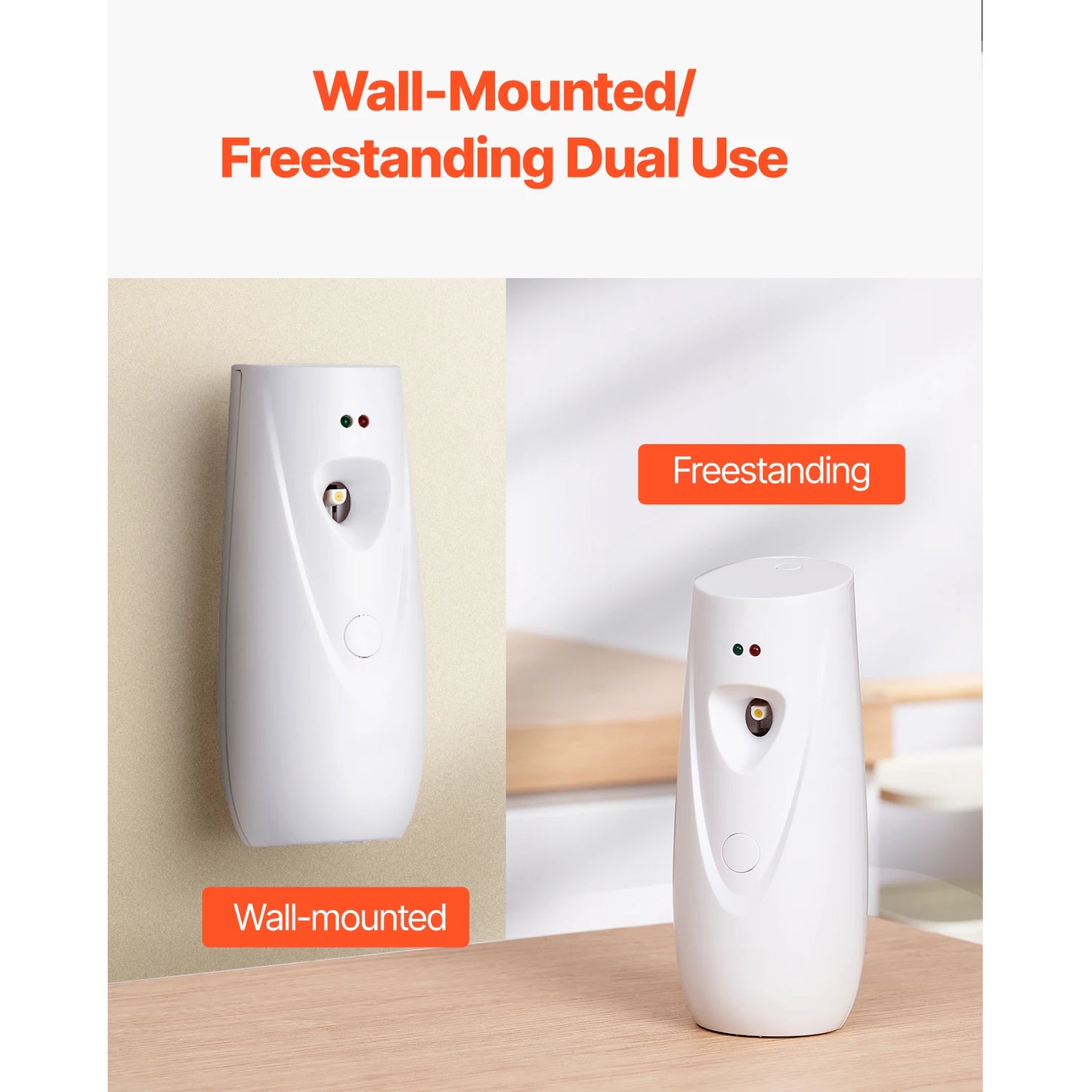 VEVOR Automatic Air Freshener Dispenser Wall Mount Or Freestanding