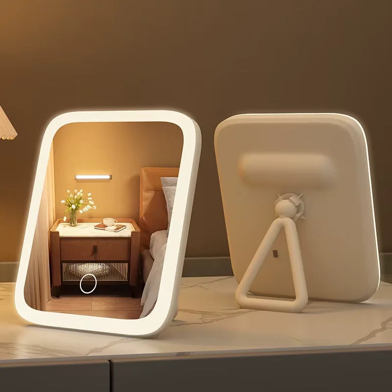 AEHOME LED Makeup Mirror With Light For Desk Dorm Room