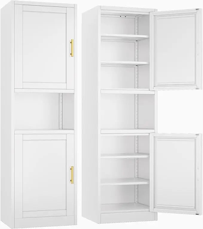 Metal Storage Cabinet With Two Doors For Bathroom Use