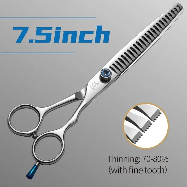 Fenice Professional Pet Grooming Scissors Thinning For Dogs