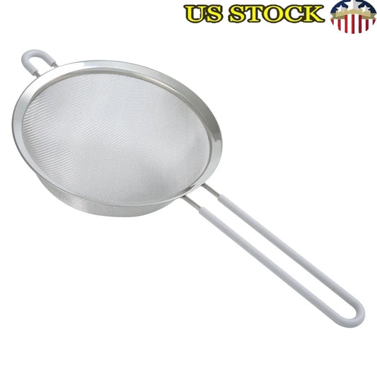 Stainless Steel Fine Mesh Strainer For Sifting Vegetables And Pasta