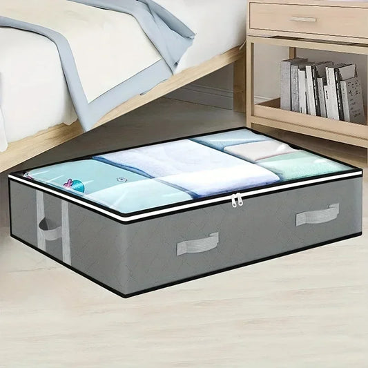 NONECN Dustproof Under Bed Storage Box With Reinforced Handles
