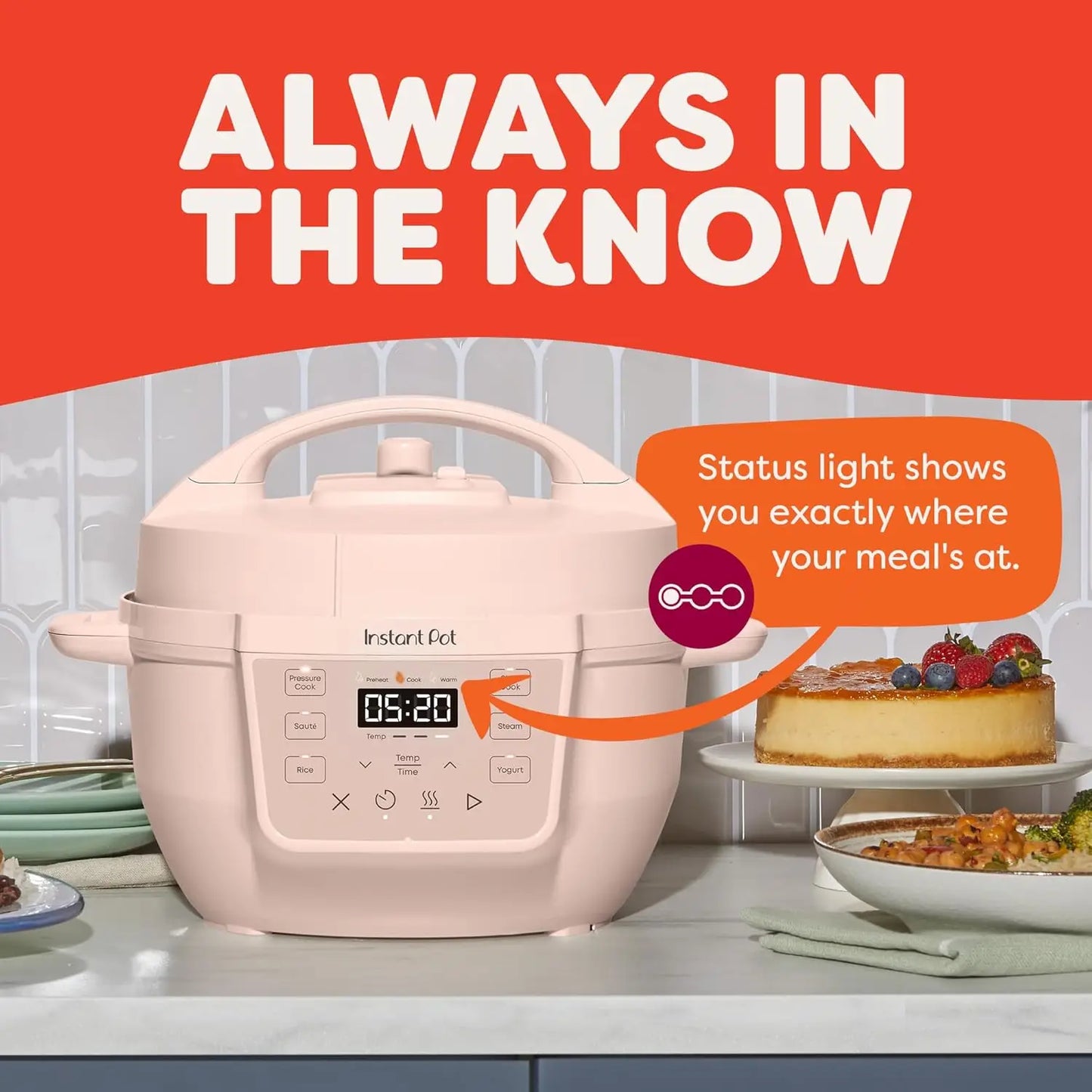 Mini 7 In 1 Multi Cooker Pressure Steam Yogurt Warmer