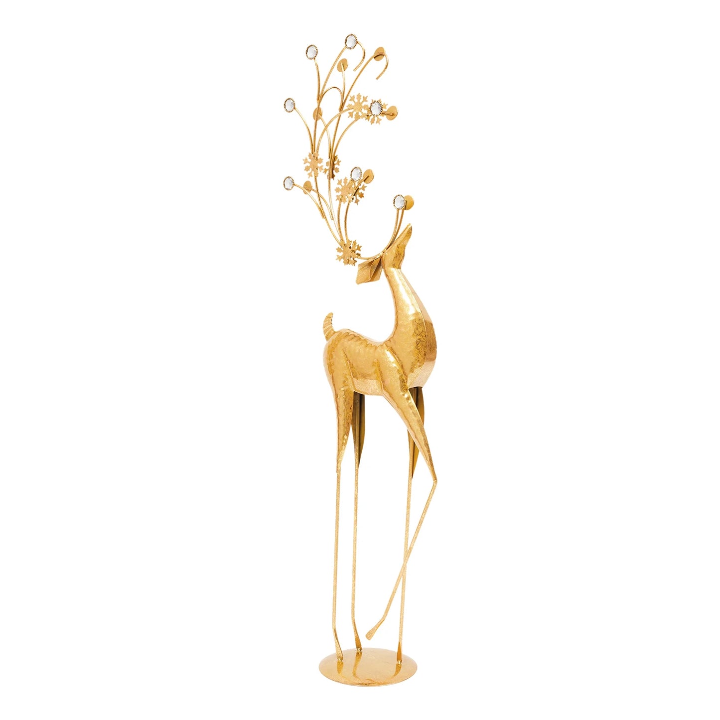Hign-concerned Deer Statue Decoration Retro Interior Decor Premium Iron PlasticMaterials
