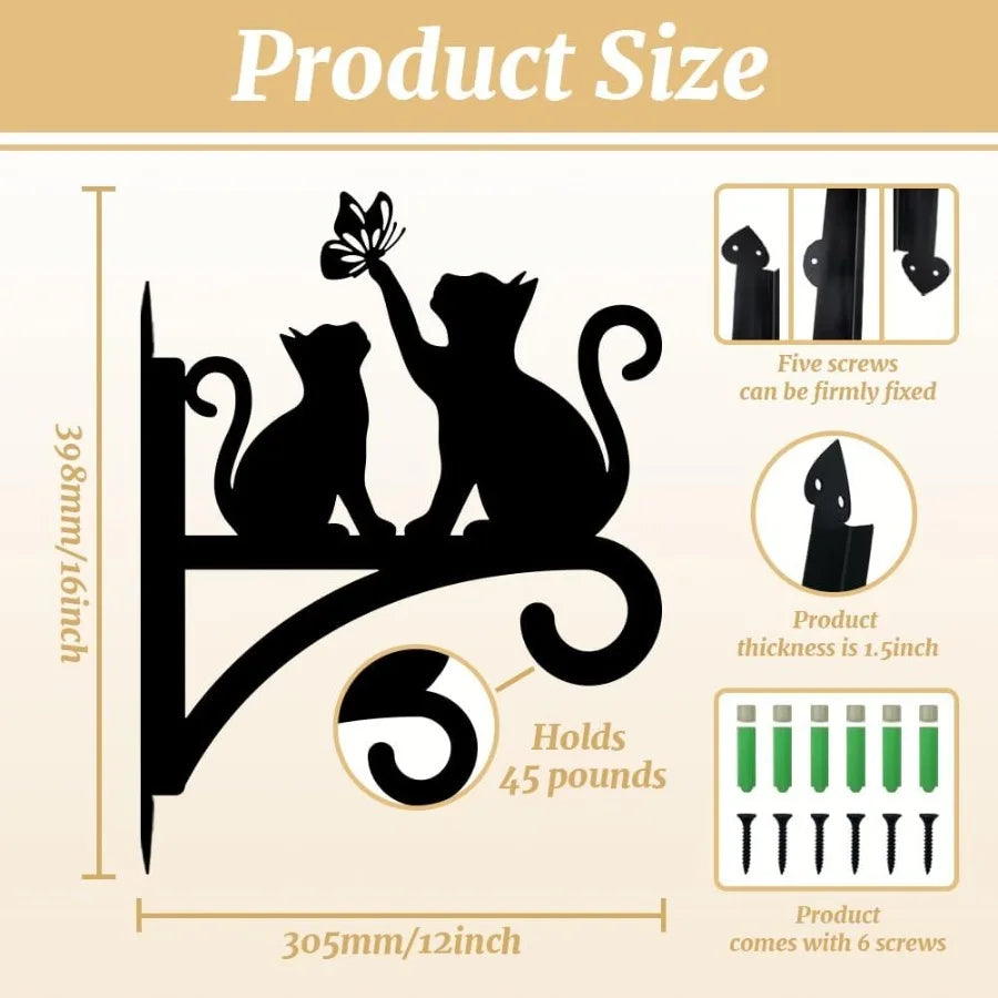 Hign-concerned Iron Plant Hanger Hooks For Indoor Outdoor Use