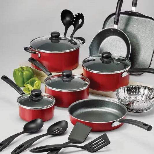 Tramontina Primaware 18 Piece Nonstick Cookware Set Durable
