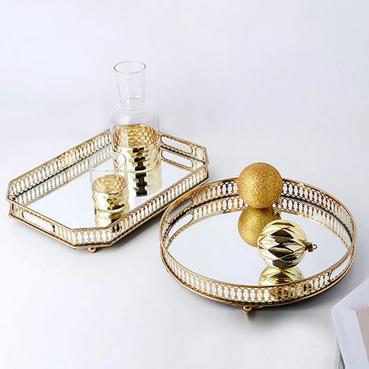 Bymaocar Mirror Tray Resin Build Easy Install Home Office Decor