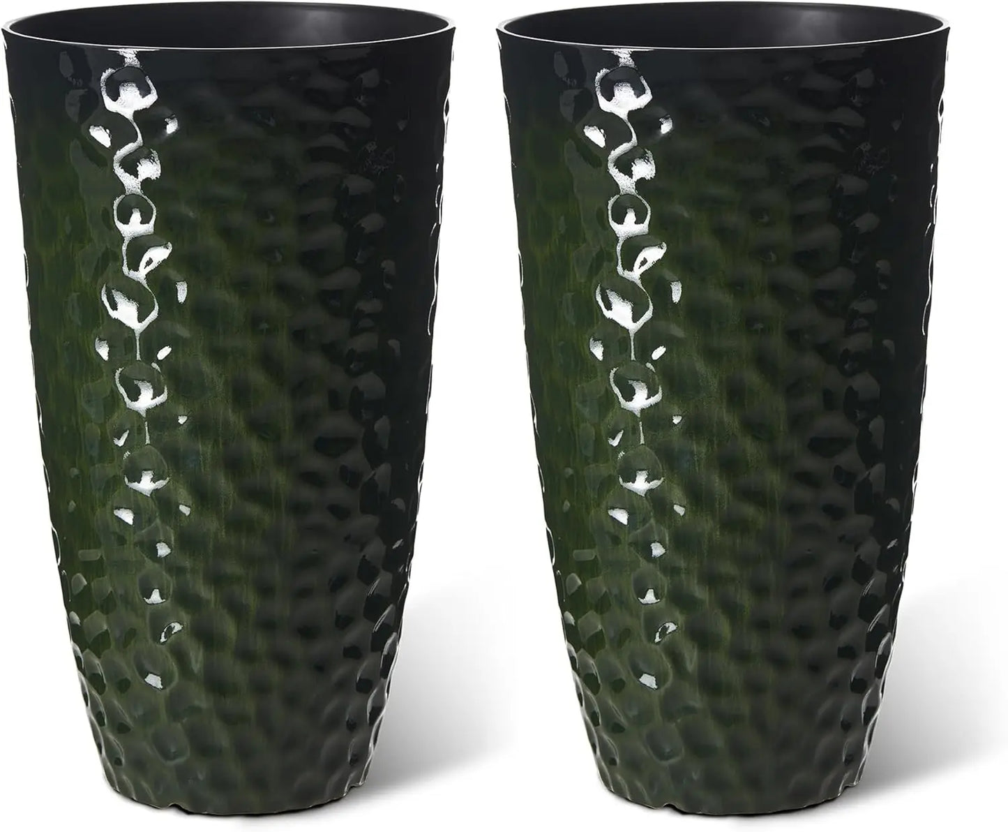 JIAOYING Modern Honeycomb Textured Planters Set Of 2
