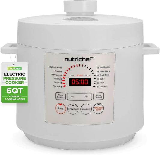 Iosn Electric Pressure Cooker Digital 9 Function Countertop