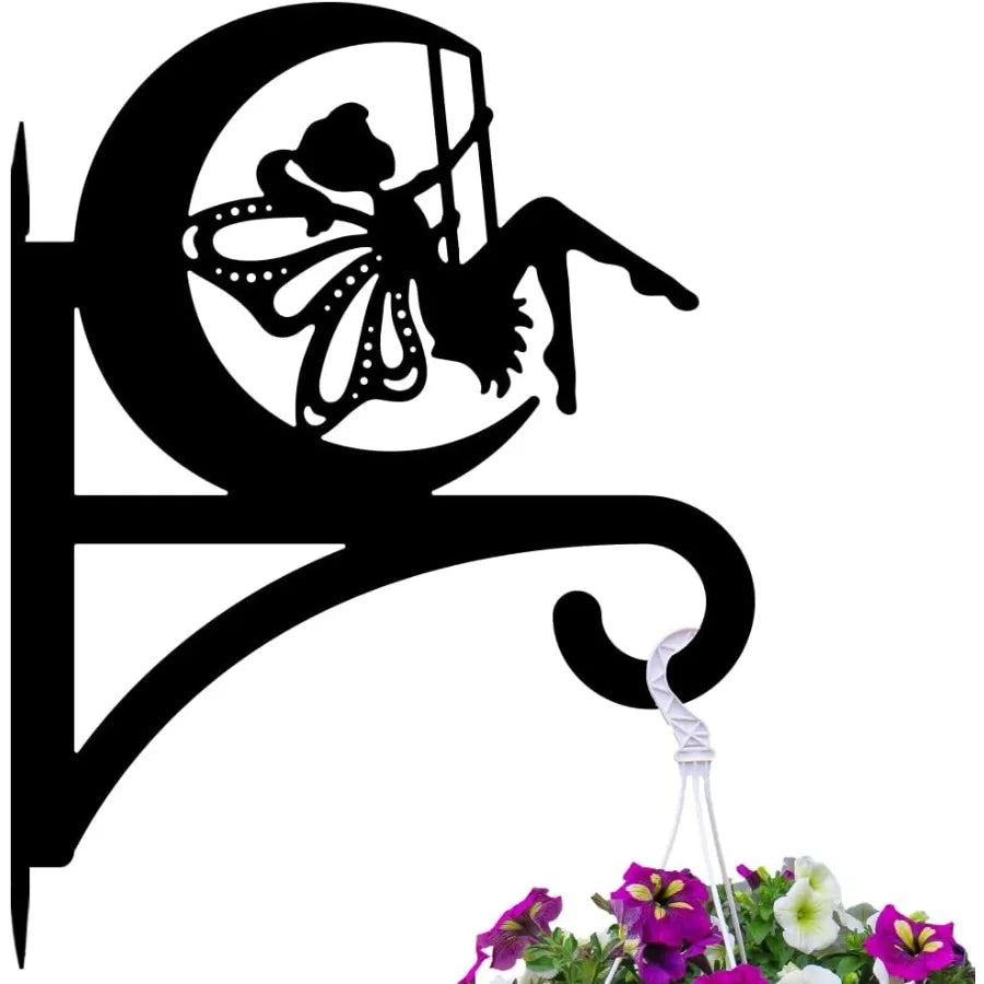 Hign-concerned Iron Plant Hangers Hooks for Outdoor Indoor Plants and Pots Weather Resistant