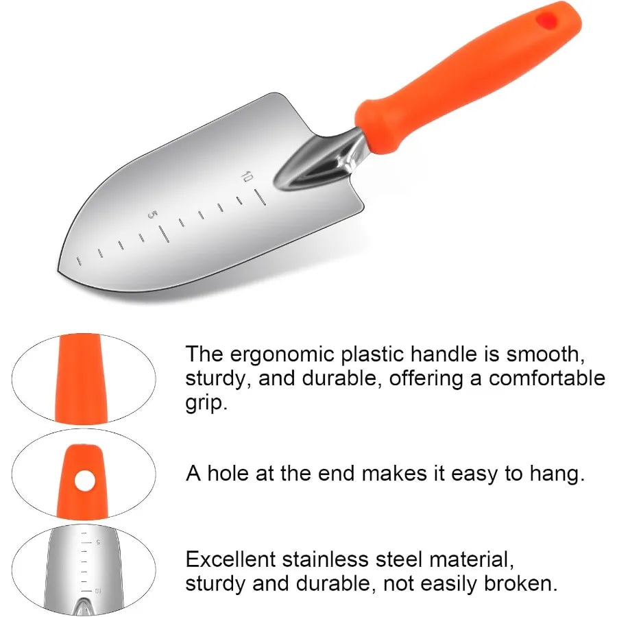 Stainless Steel Heavy Duty Weeding Tool Set With Ergonomic Handles