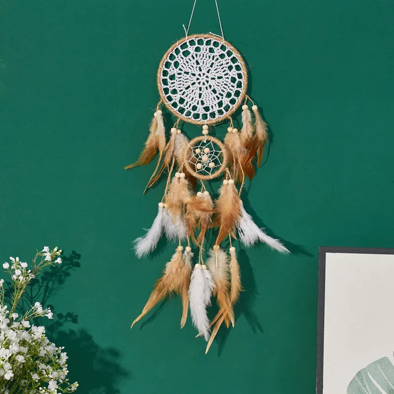 Dream Catcher Moon And Sun Bohemian Wall Decor Dream Bedside