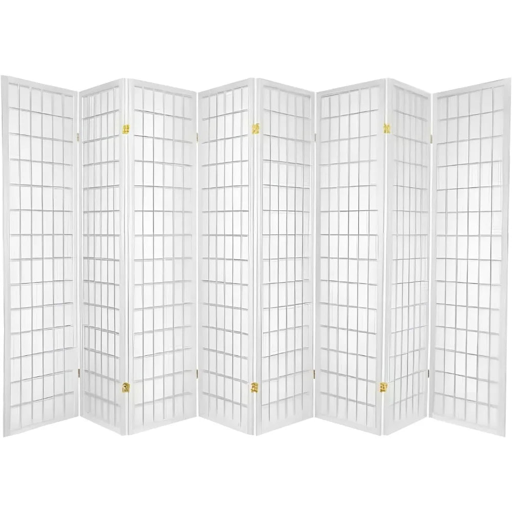 ZHUOTING Japanese Style Room Screen Divider Panel Foldable