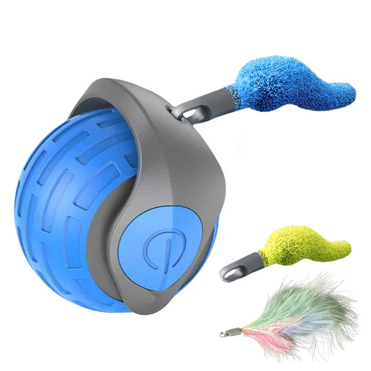 Shunmaii Cat Interactive Ball Toy Rechargeable Teaser Imitation Mouse