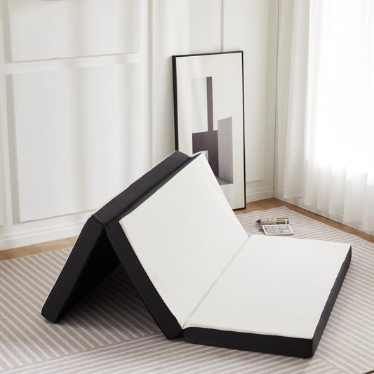 JHK Three Fold Portable Floor Bed For Travel Camping And Yoga