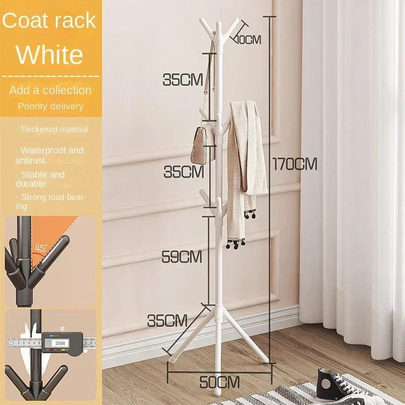 Free Standing Clothes and Hats Rack Tree Branch Style