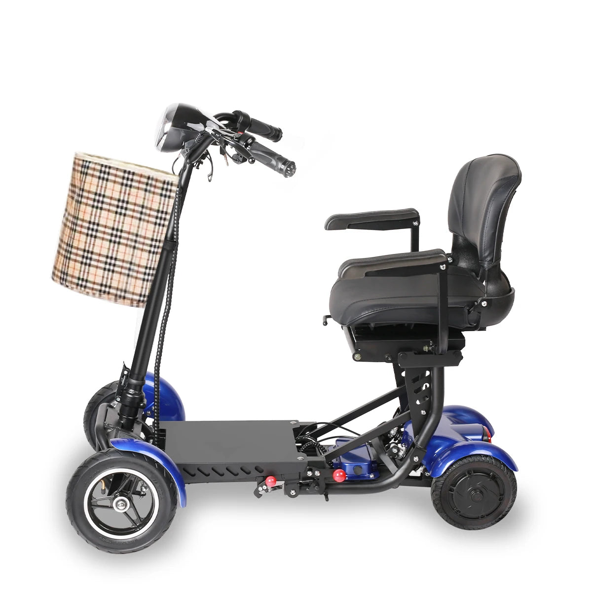 HEZZO T2 Foldable Four Wheel Mobility Scooter 36V Dual Motors 330LBS