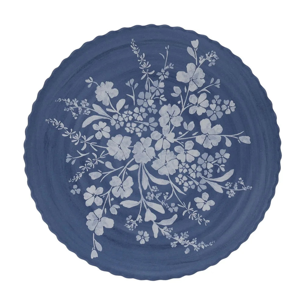 Dinnerware Bamboo Melamine Dinnerware Set With Floral Design