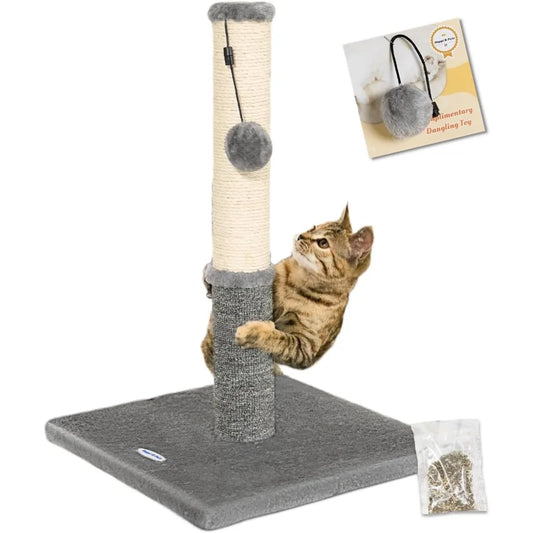 High Concerned Cat Scratching Post for Indoor Cats Sisal and Carpet