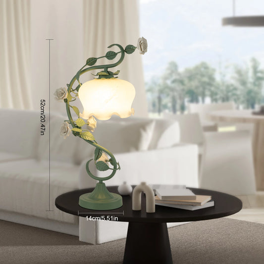 LOYALHEARTD Modern Bedside Lamp Flower Petal Reading Lamp