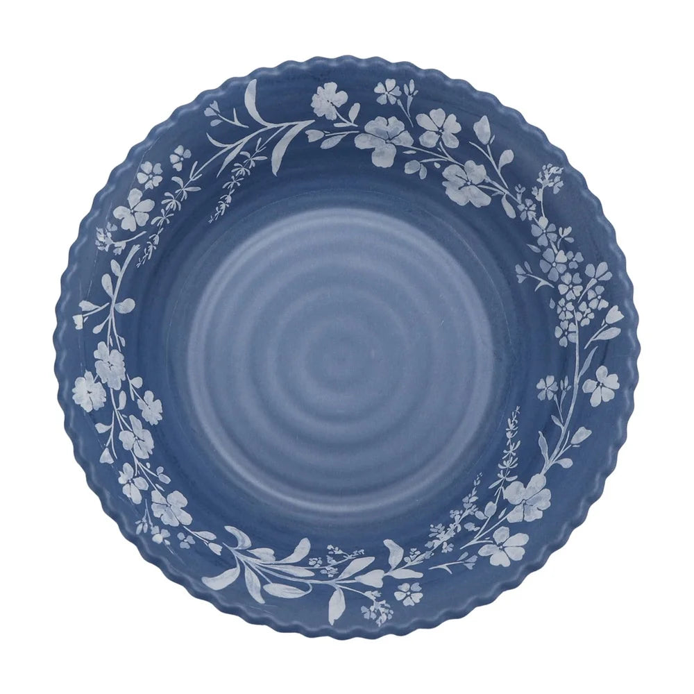 Dinnerware Bamboo Melamine Dinnerware Set With Floral Design