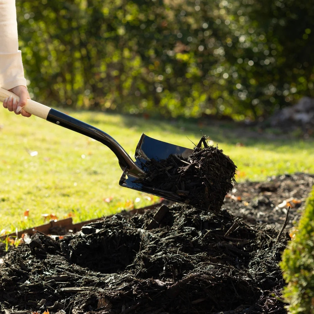 Square Head Aluminum Garden Shovel For Digging And Scooping