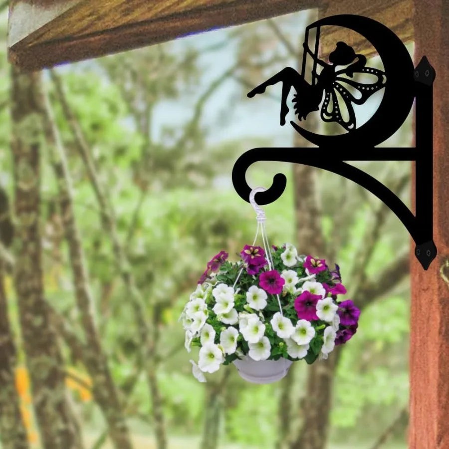 Hign-concerned Iron Plant Hangers Hooks for Outdoor Indoor Plants and Pots Weather Resistant