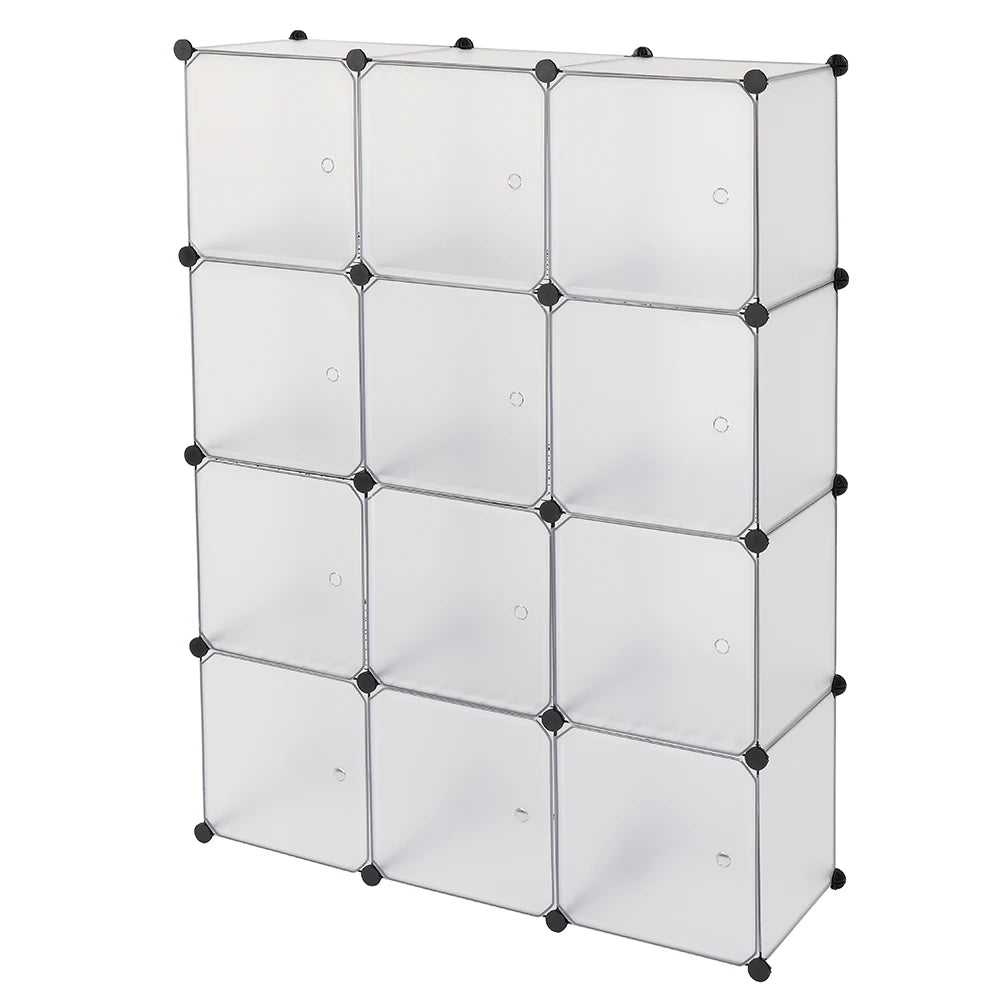 Hign-concerned 12 Cube Storage Shelf Shelving Bookcase Organizing Cabinet