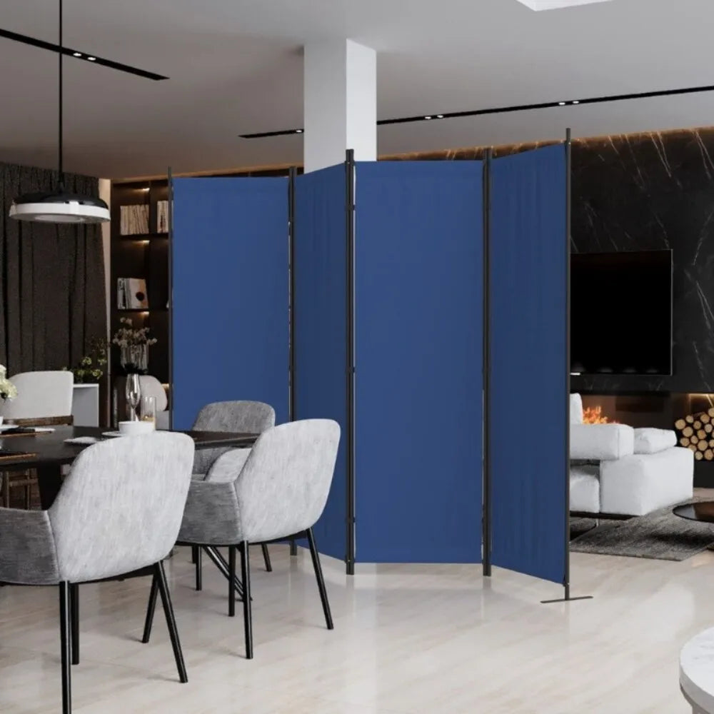 Hign-concerned 4 Panel Folding Privacy Screen Room Divider