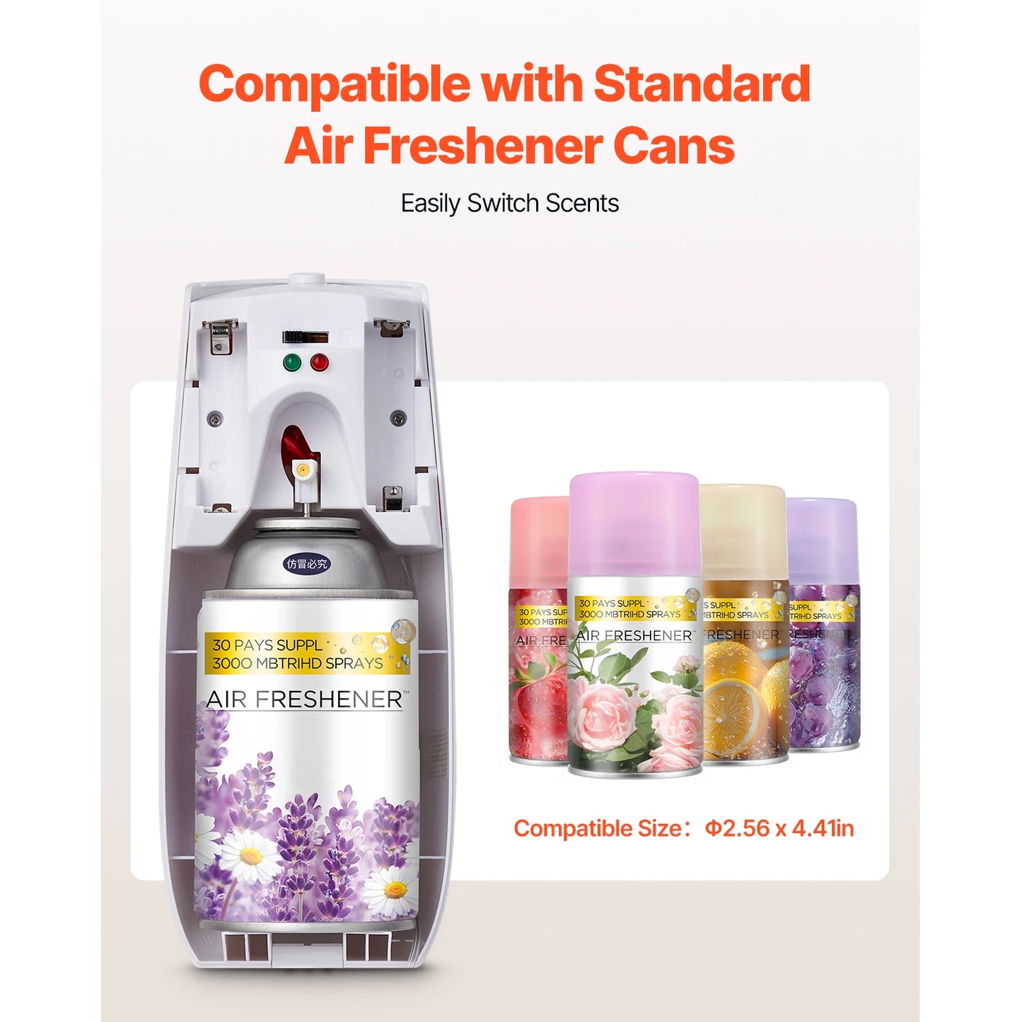 VEVOR Automatic Air Freshener Dispenser Wall Mount Or Freestanding
