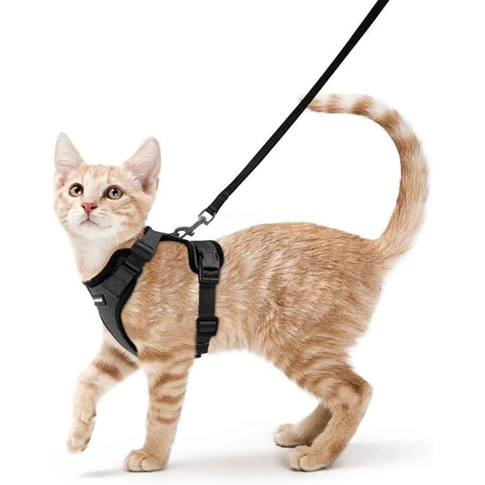 Fujian Escape Proof Cat Harness and Leash Adjustable Vest
