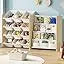 Hign Concerned Storage Organizer With Toy And Bookshelf