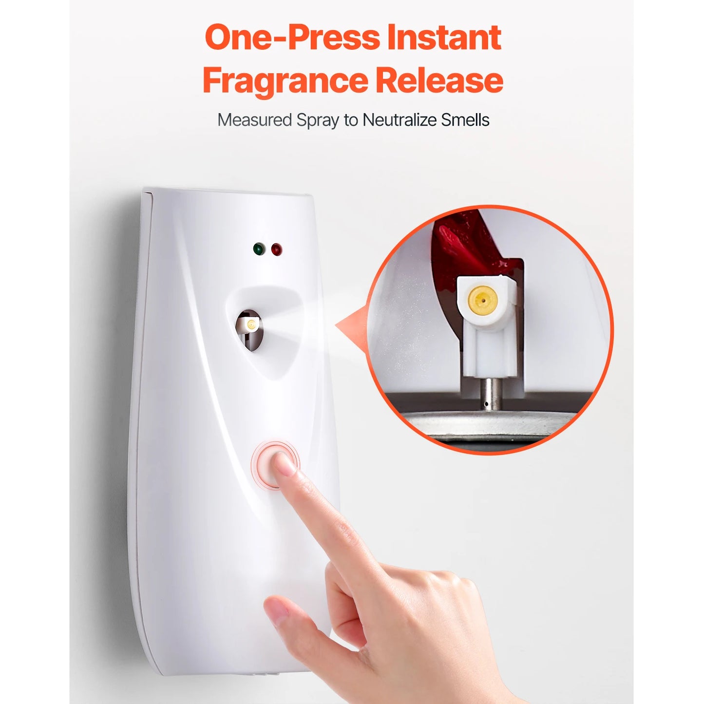 VEVOR Automatic Air Freshener Dispenser Wall Mount Or Freestanding