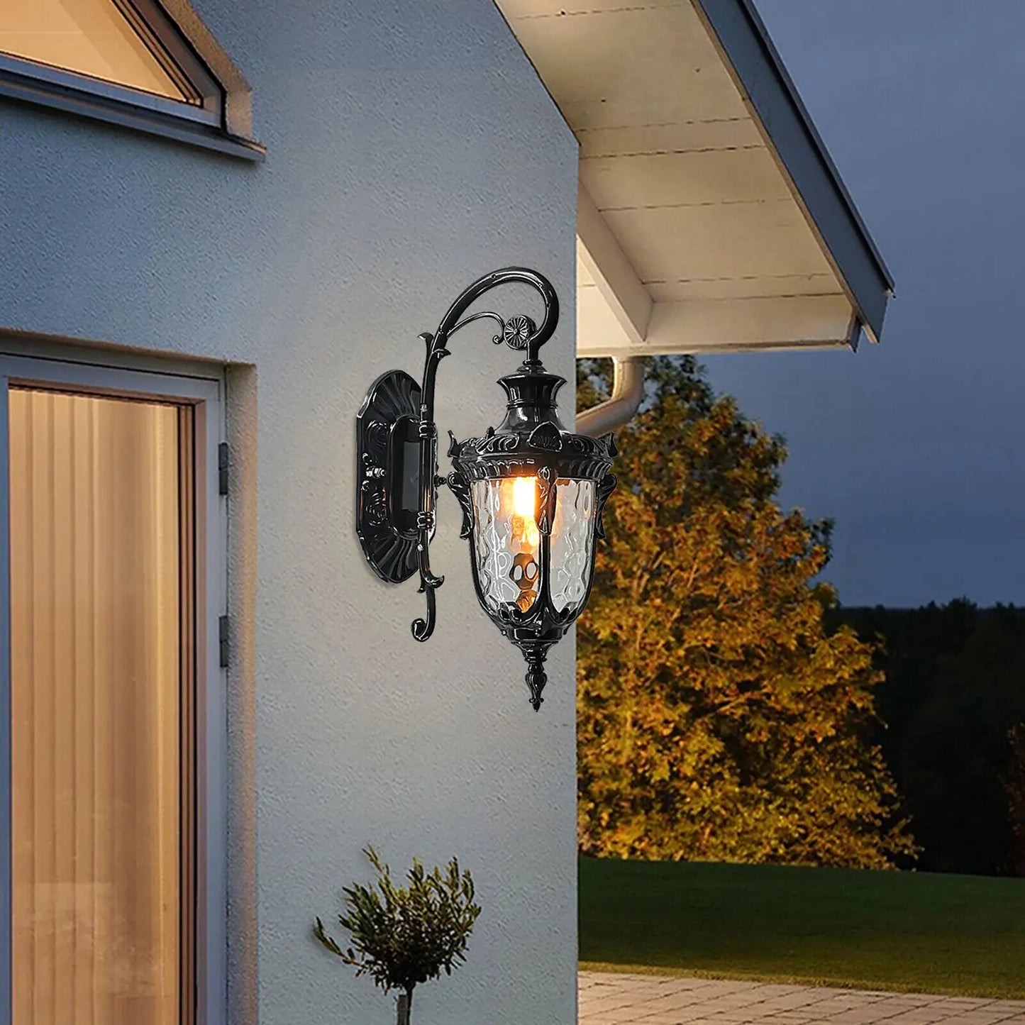 LOYALHEARTD Outdoor Wall Light Fixture Exterior Waterproof Sconce