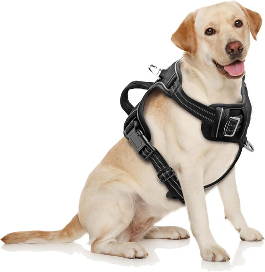 Maxetodo NoPull Adjustable Harness For Large Dogs Comfort